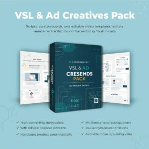 VSL & Ad Creatives Pack — Scripts, Storyboards & Ad Templates