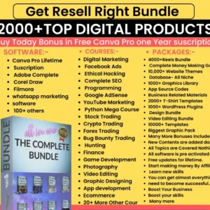 Premium Digital Assets Bundle — 2,000+ Digital Products (Themes, Templates, Graphics)